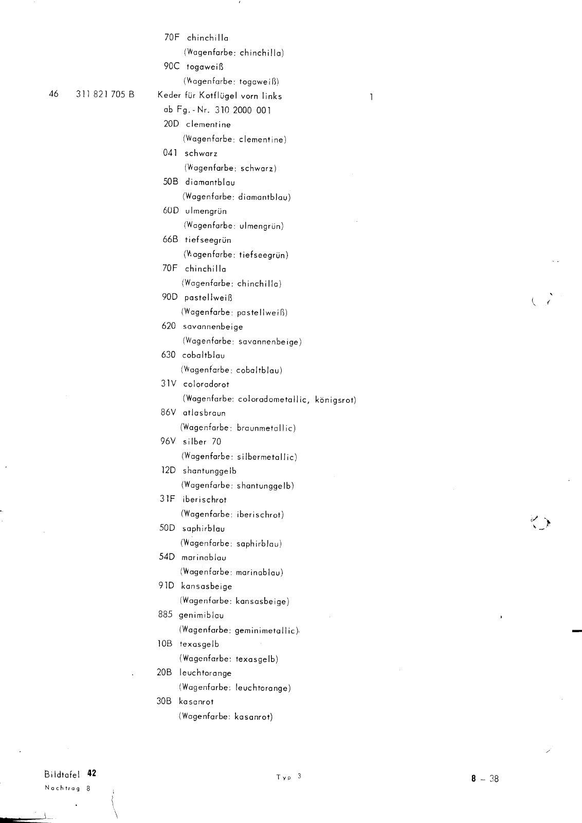 Vorschau Typ 3 (VW 1500 1600) Seite 402