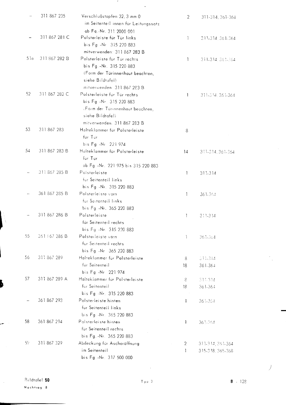 Vorschau Typ 3 (VW 1500 1600) Seite 507