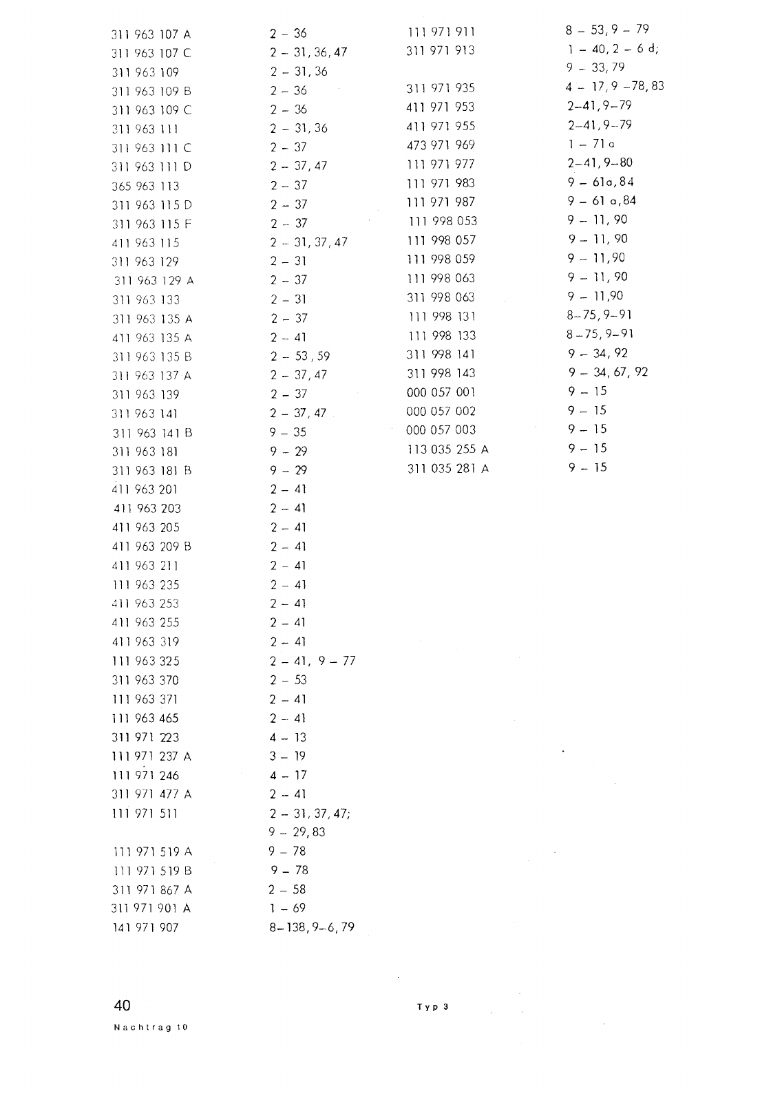 Vorschau Typ 3 (VW 1500 1600) Seite 22