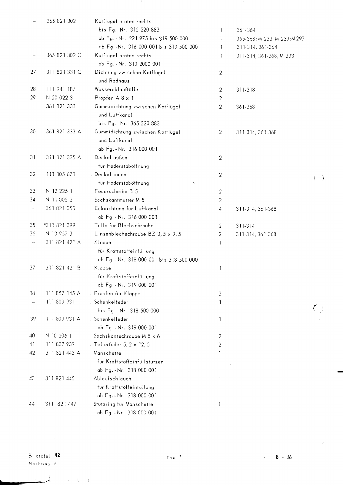 Vorschau Typ 3 (VW 1500 1600) Seite 400