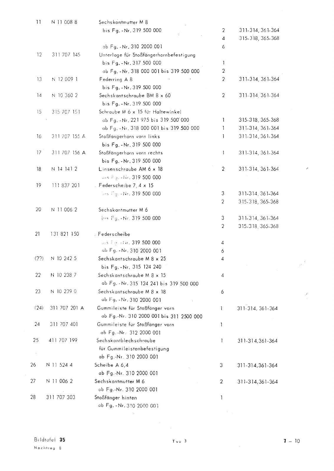 Vorschau Typ 3 (VW 1500 1600) Seite 340