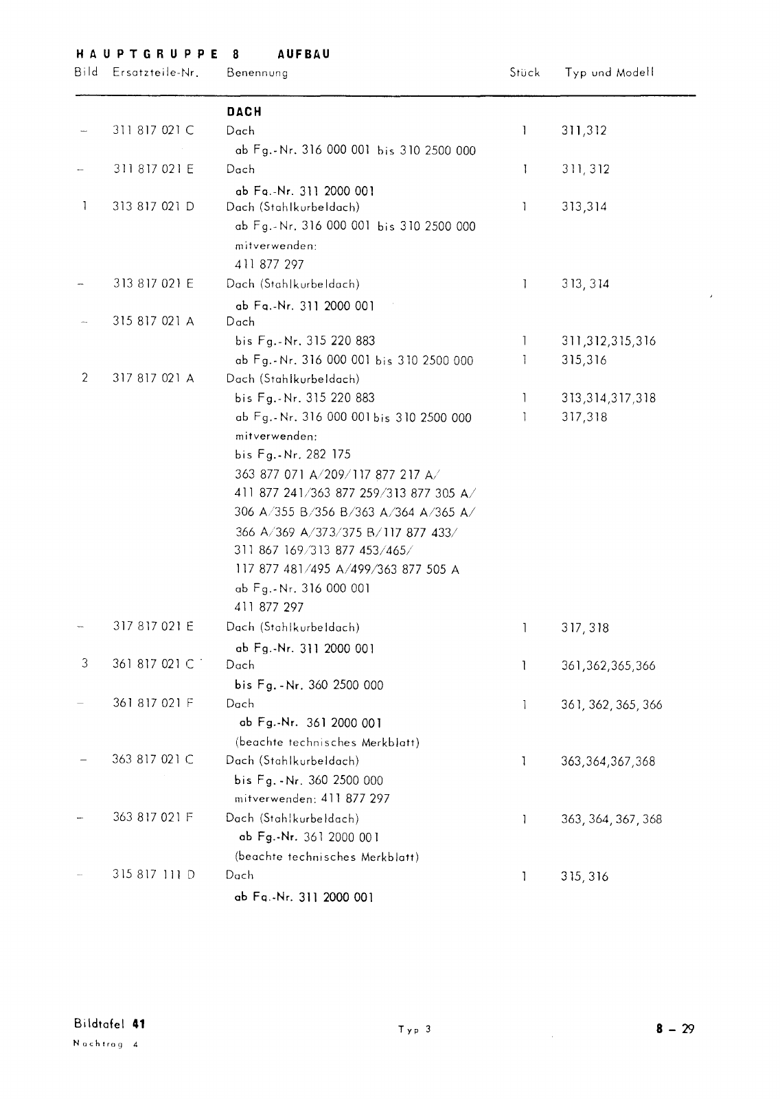 Vorschau Typ 3 (VW 1500 1600) Seite 391