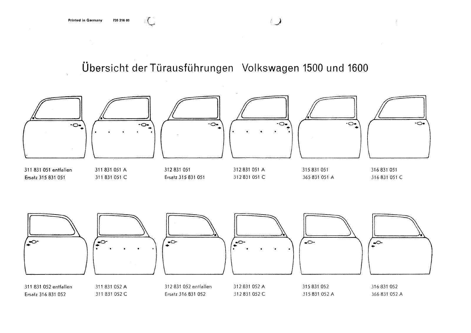 Vorschau Typ 3 (VW 1500 1600) Seite 430