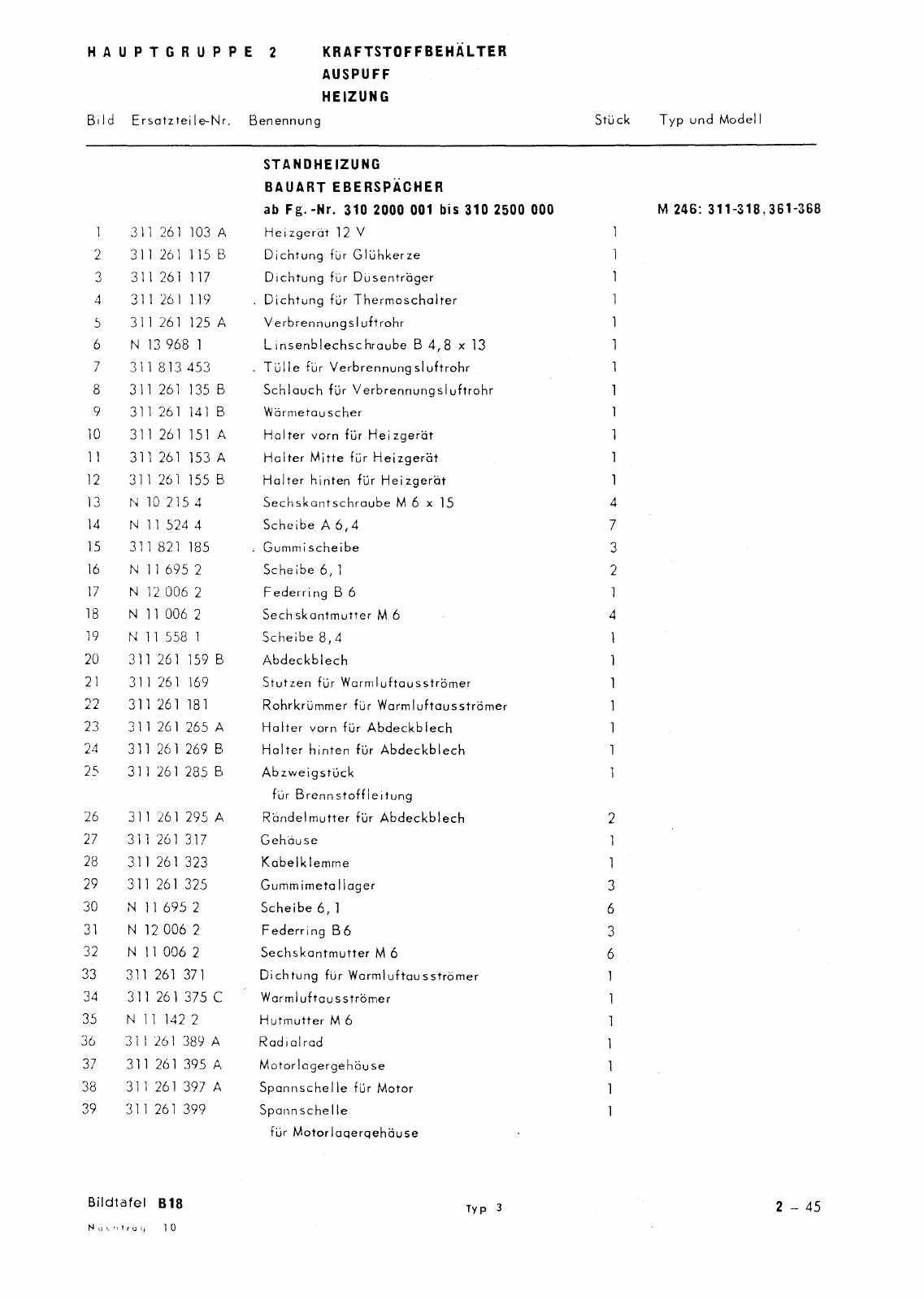 Vorschau Typ 3 (VW 1500 1600) Seite 187