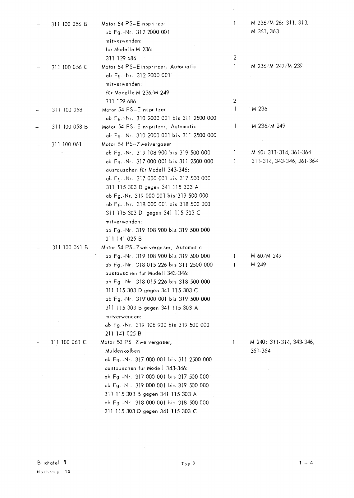 Vorschau Typ 3 (VW 1500 1600) Seite 28