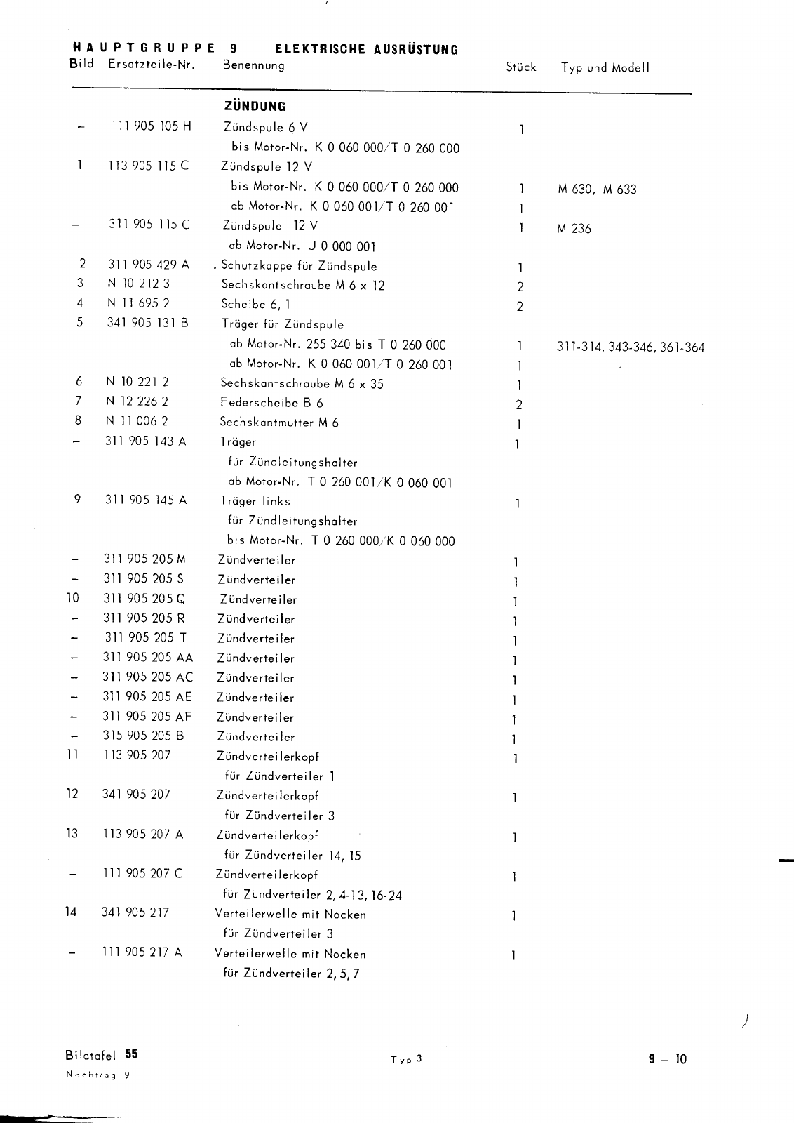 Vorschau Typ 3 (VW 1500 1600) Seite 593
