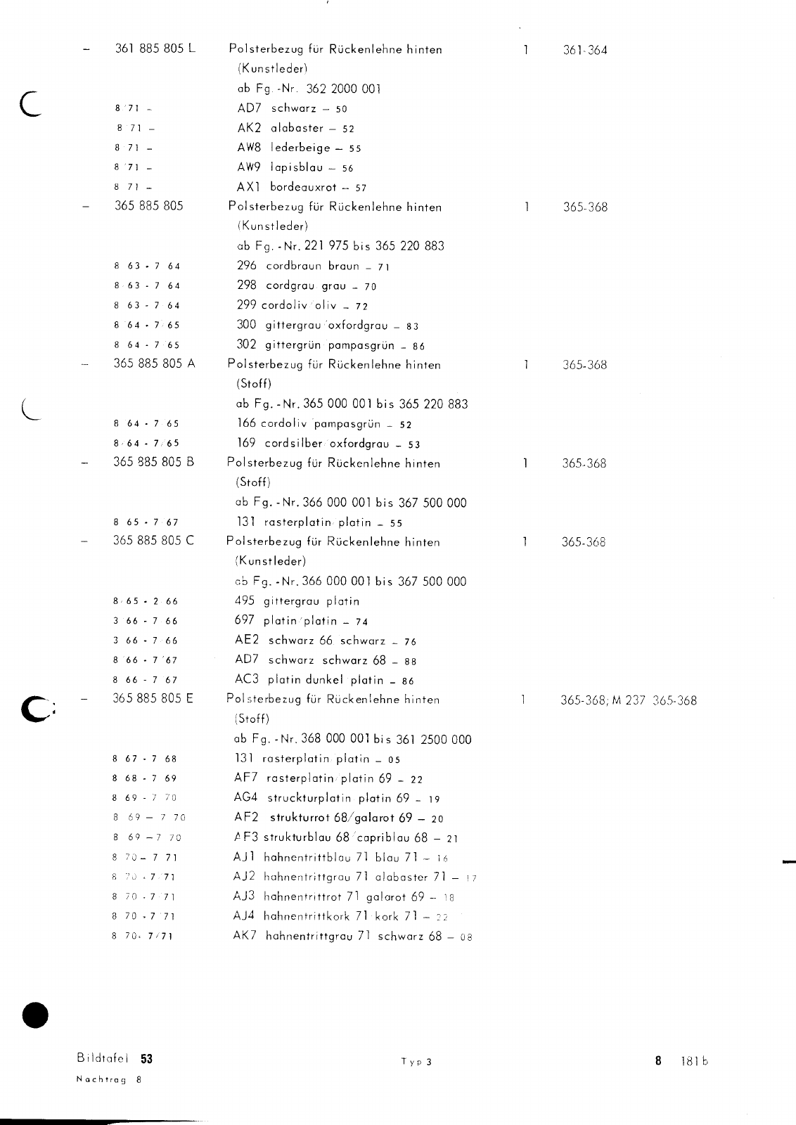 Vorschau Typ 3 (VW 1500 1600) Seite 563