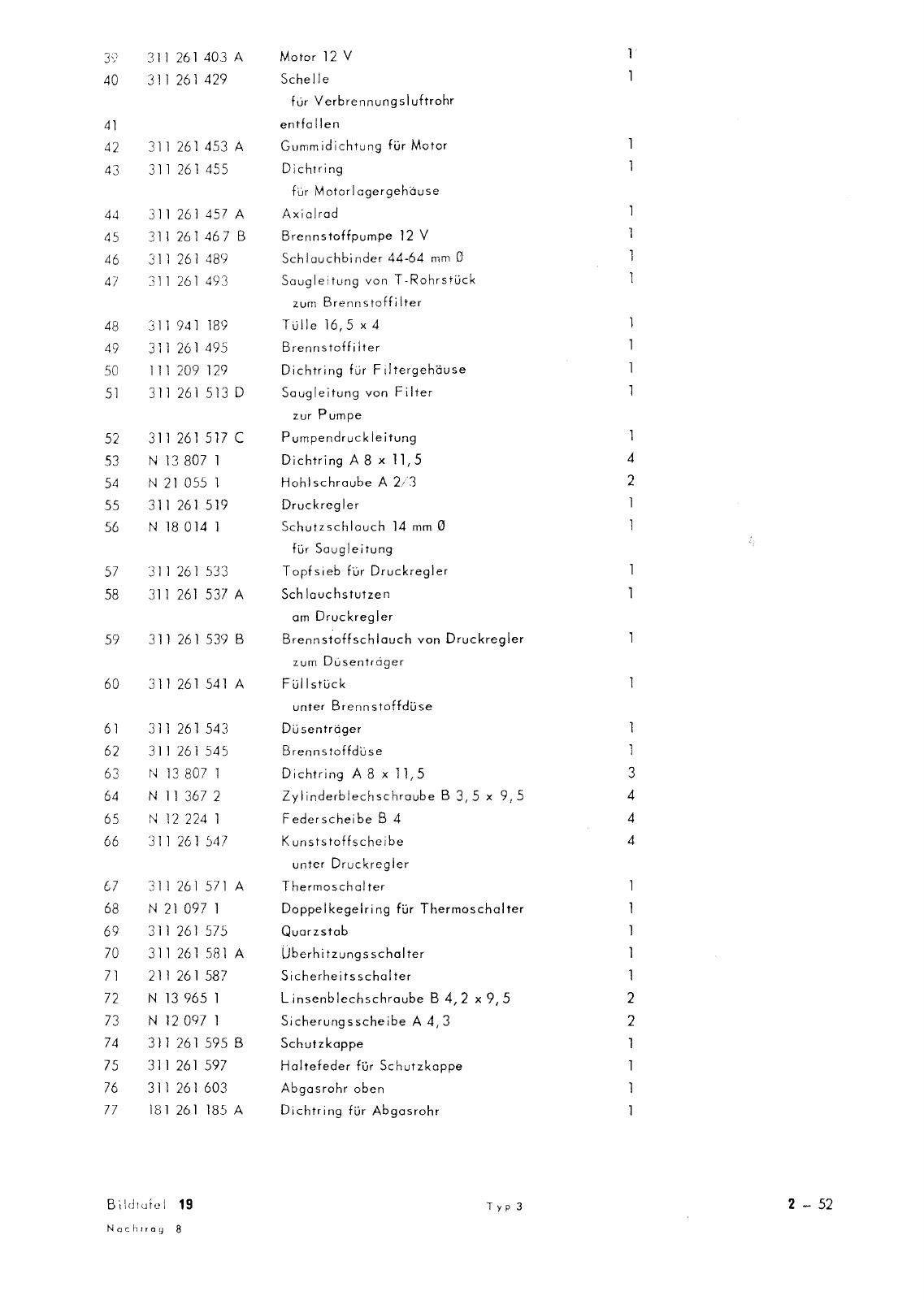 Vorschau Typ 3 (VW 1500 1600) Seite 193
