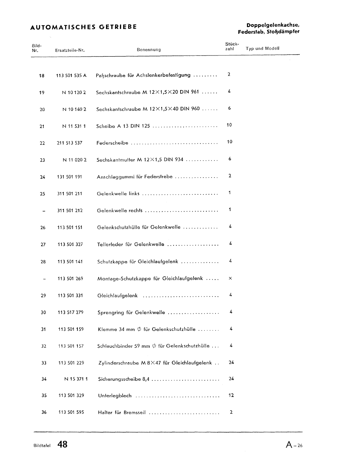 Vorschau Typ 3 (VW 1500 1600) Seite 761