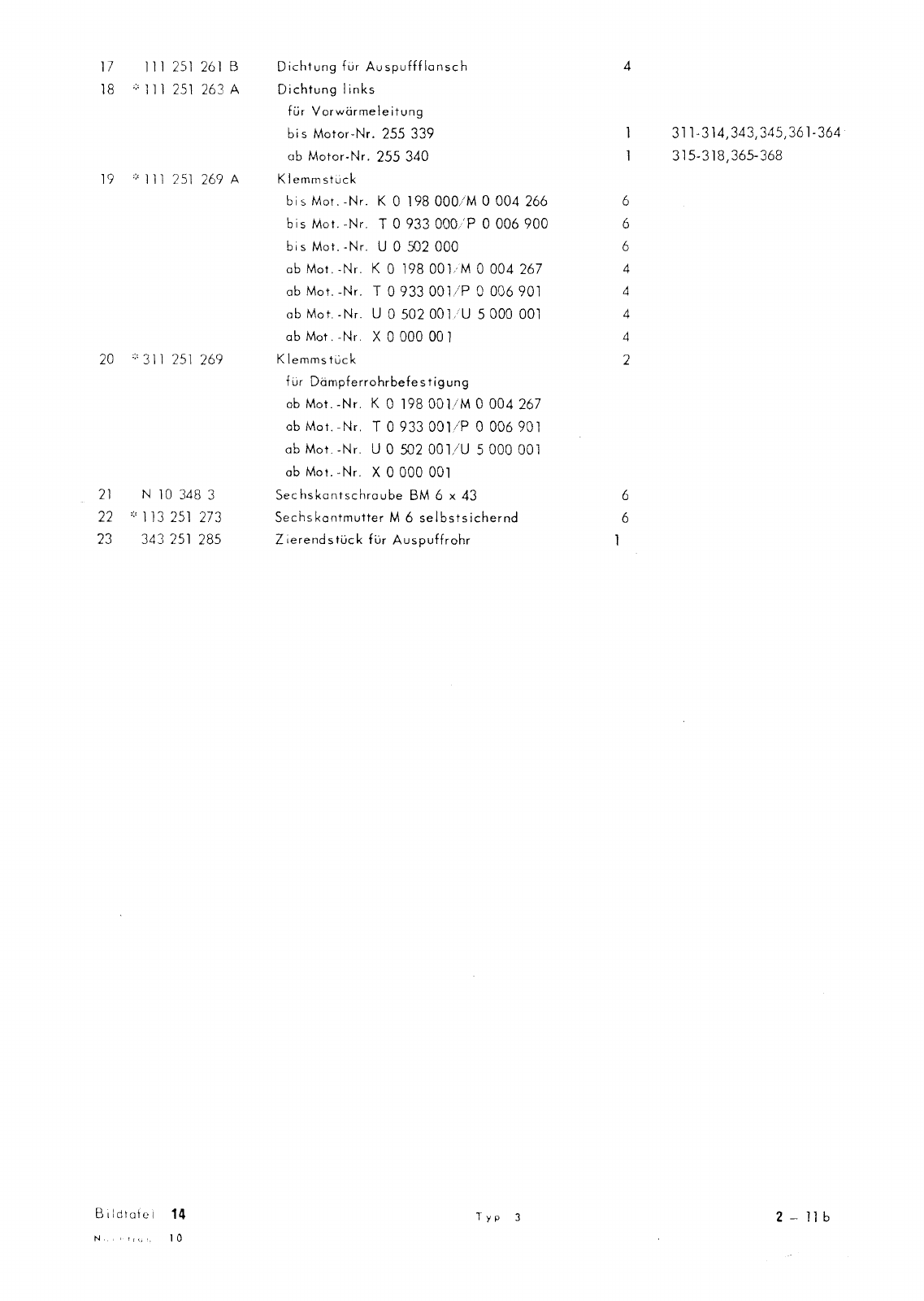 Vorschau Typ 3 (VW 1500 1600) Seite 160