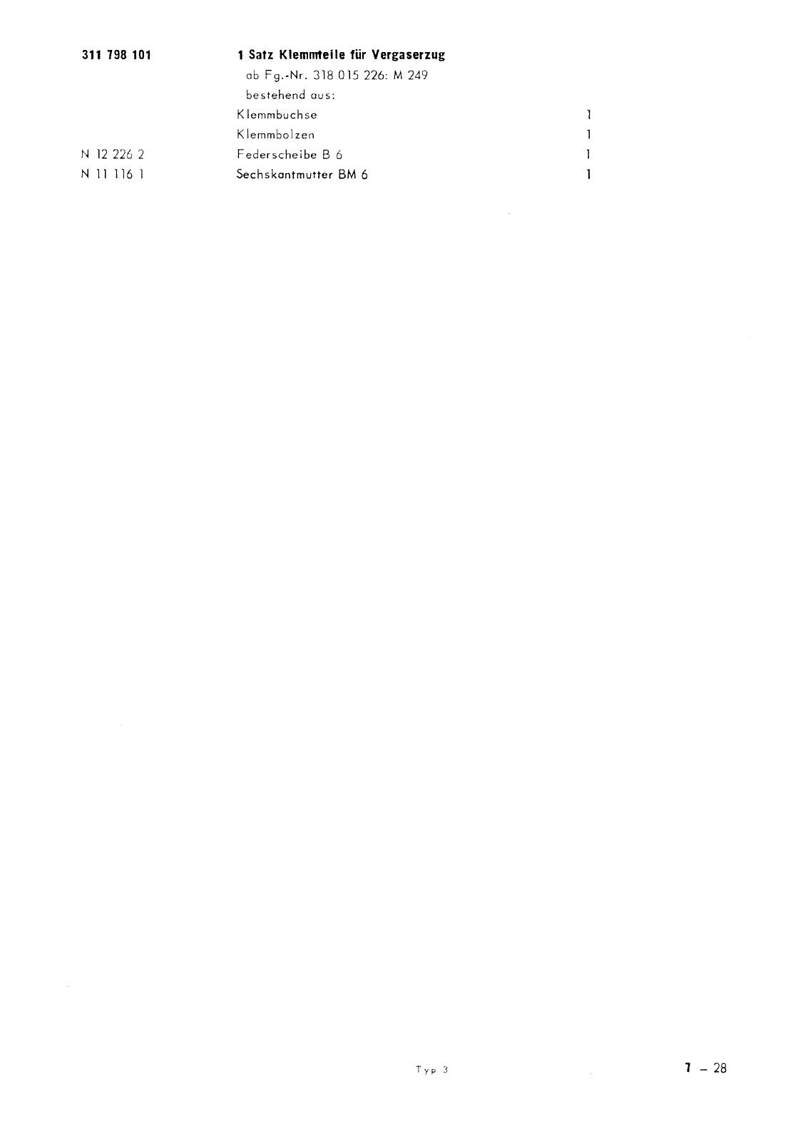 Vorschau Typ 3 (VW 1500 1600) Seite 360