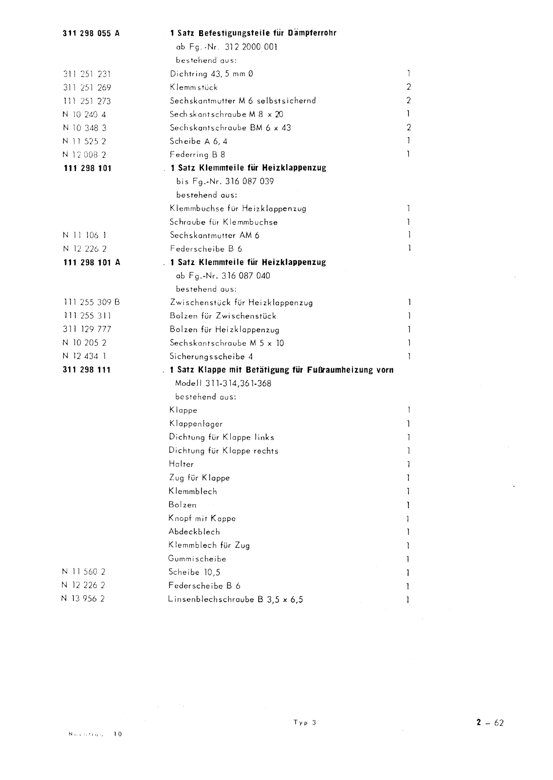 Vorschau Typ 3 (VW 1500 1600) Seite 201