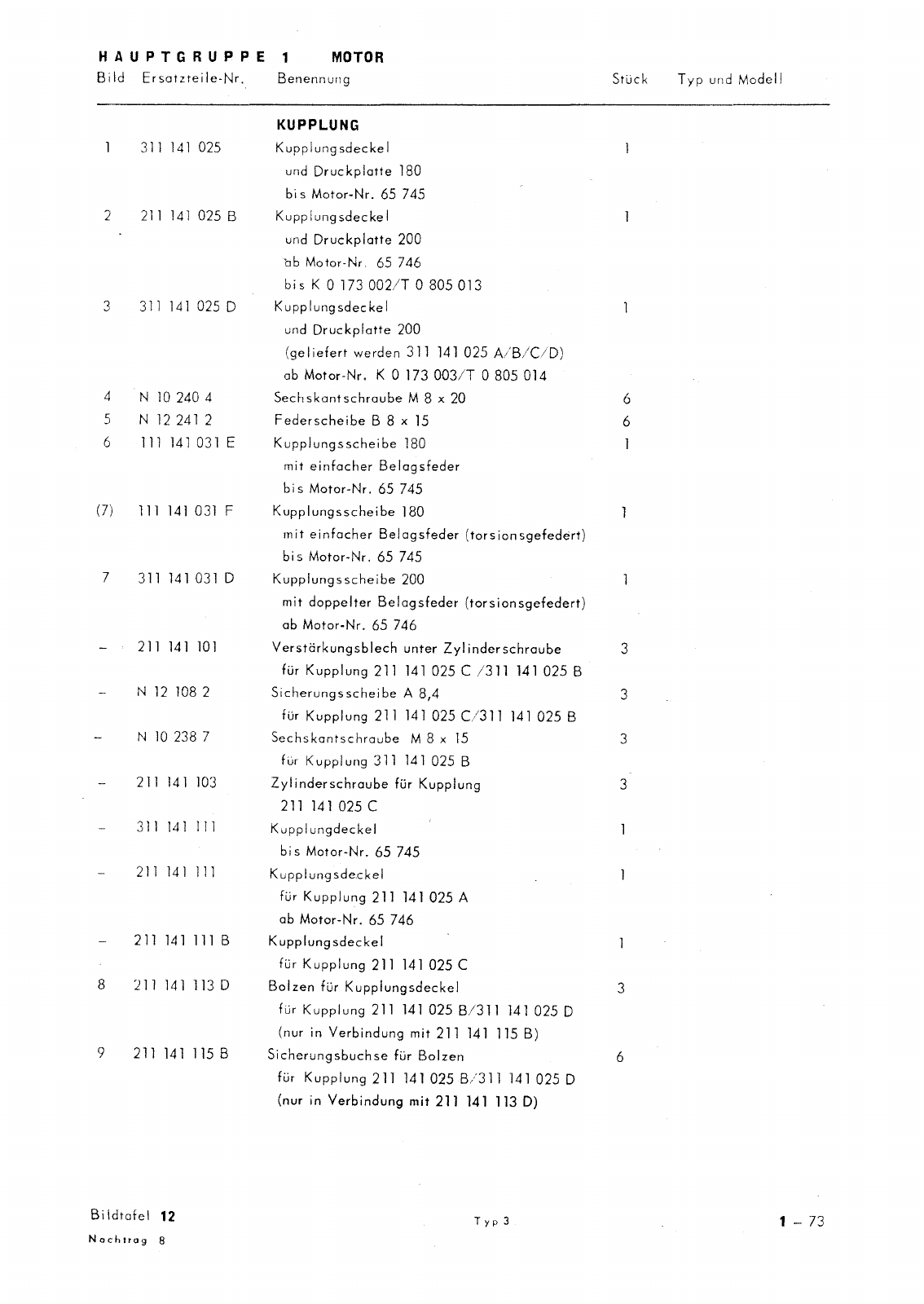 Vorschau Typ 3 (VW 1500 1600) Seite 126