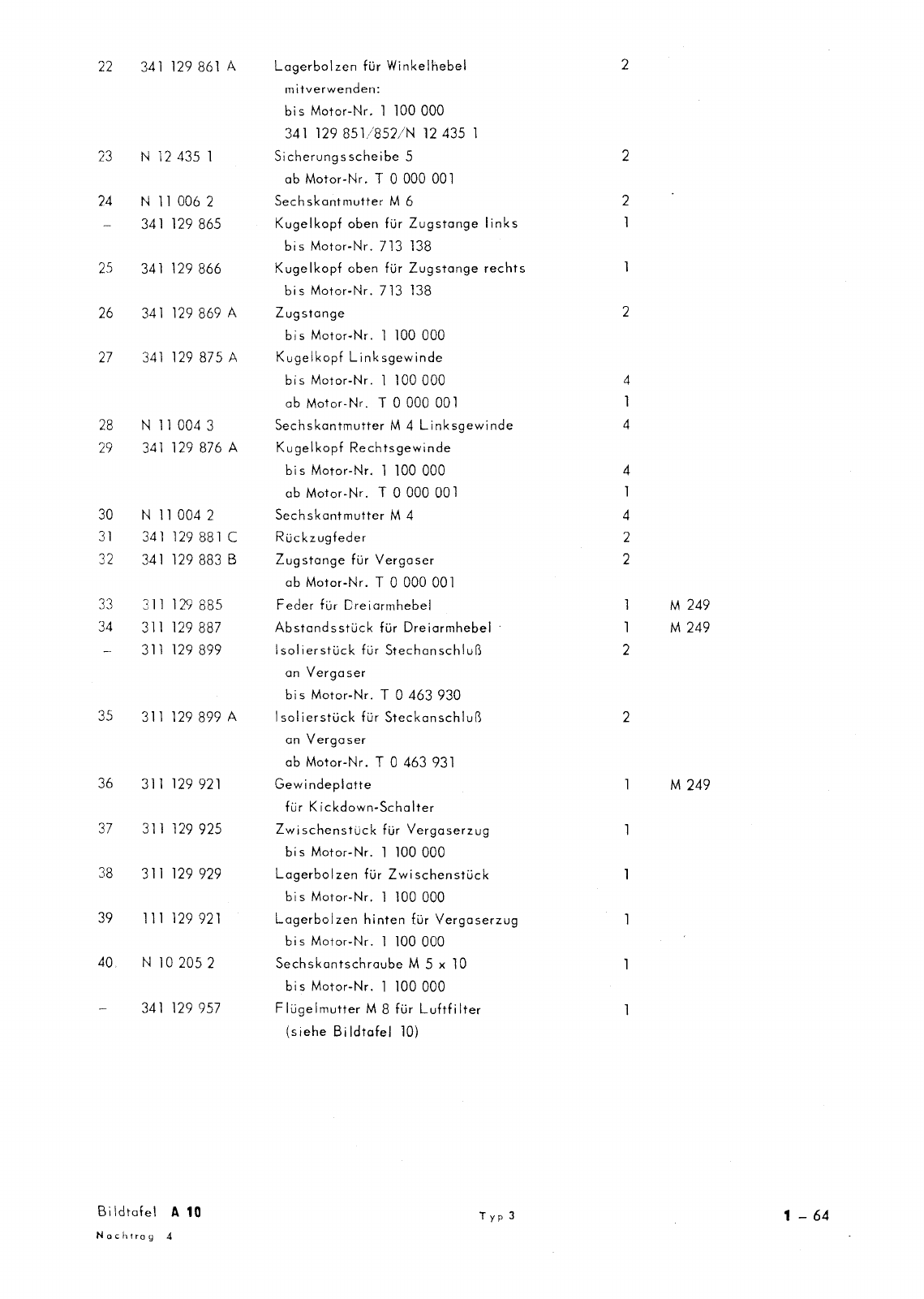 Vorschau Typ 3 (VW 1500 1600) Seite 105