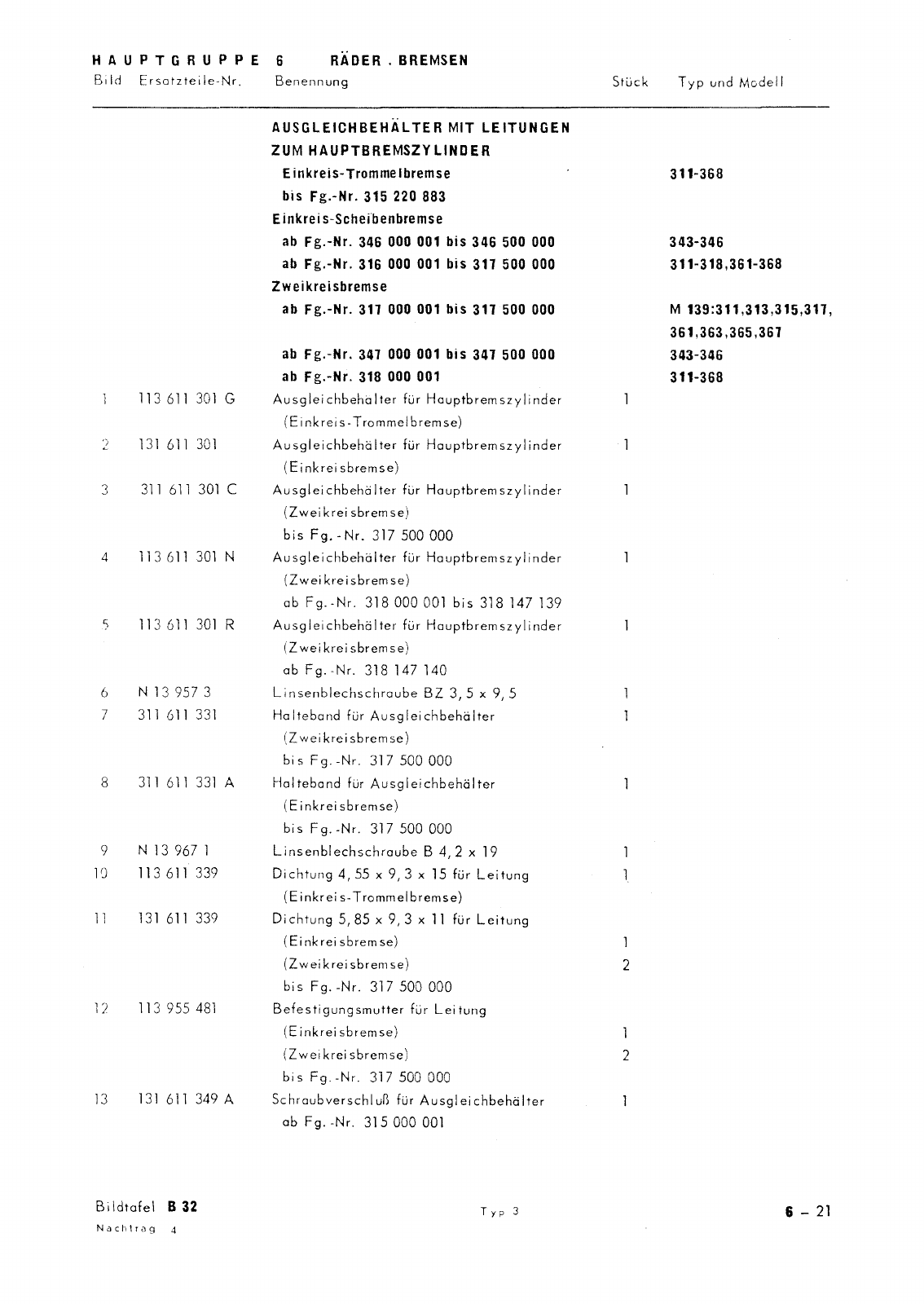 Vorschau Typ 3 (VW 1500 1600) Seite 311