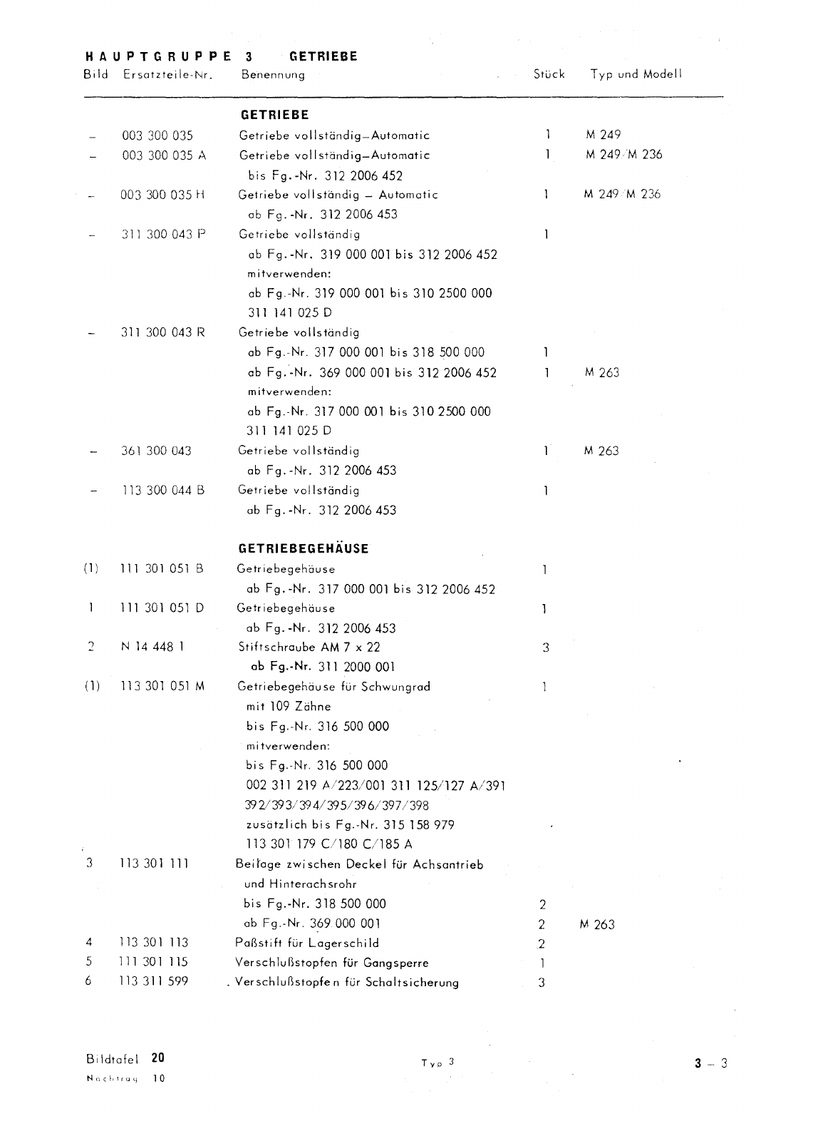 Vorschau Typ 3 (VW 1500 1600) Seite 205