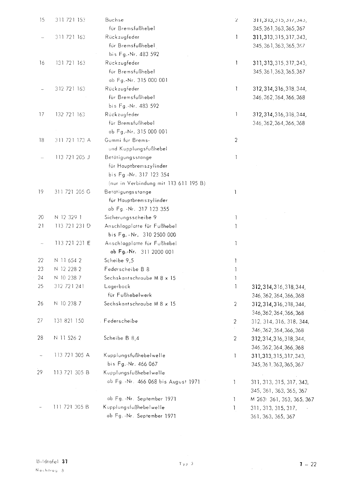 Vorschau Typ 3 (VW 1500 1600) Seite 354