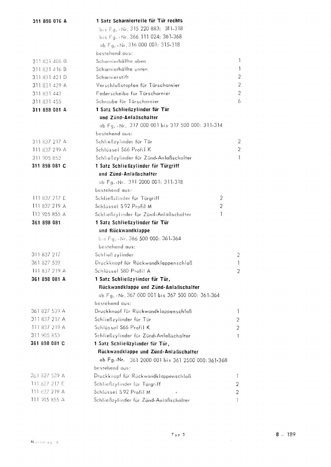 Vorschau Typ 3 (VW 1500 1600) Seite 575