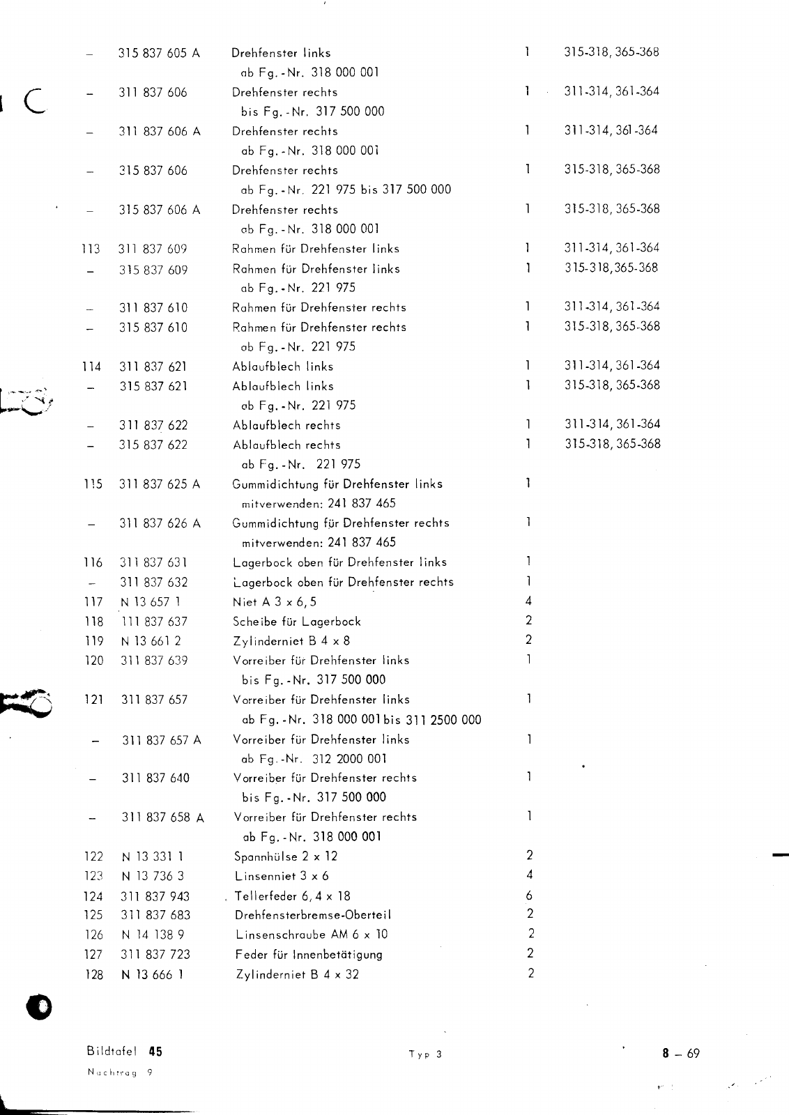 Vorschau Typ 3 (VW 1500 1600) Seite 440