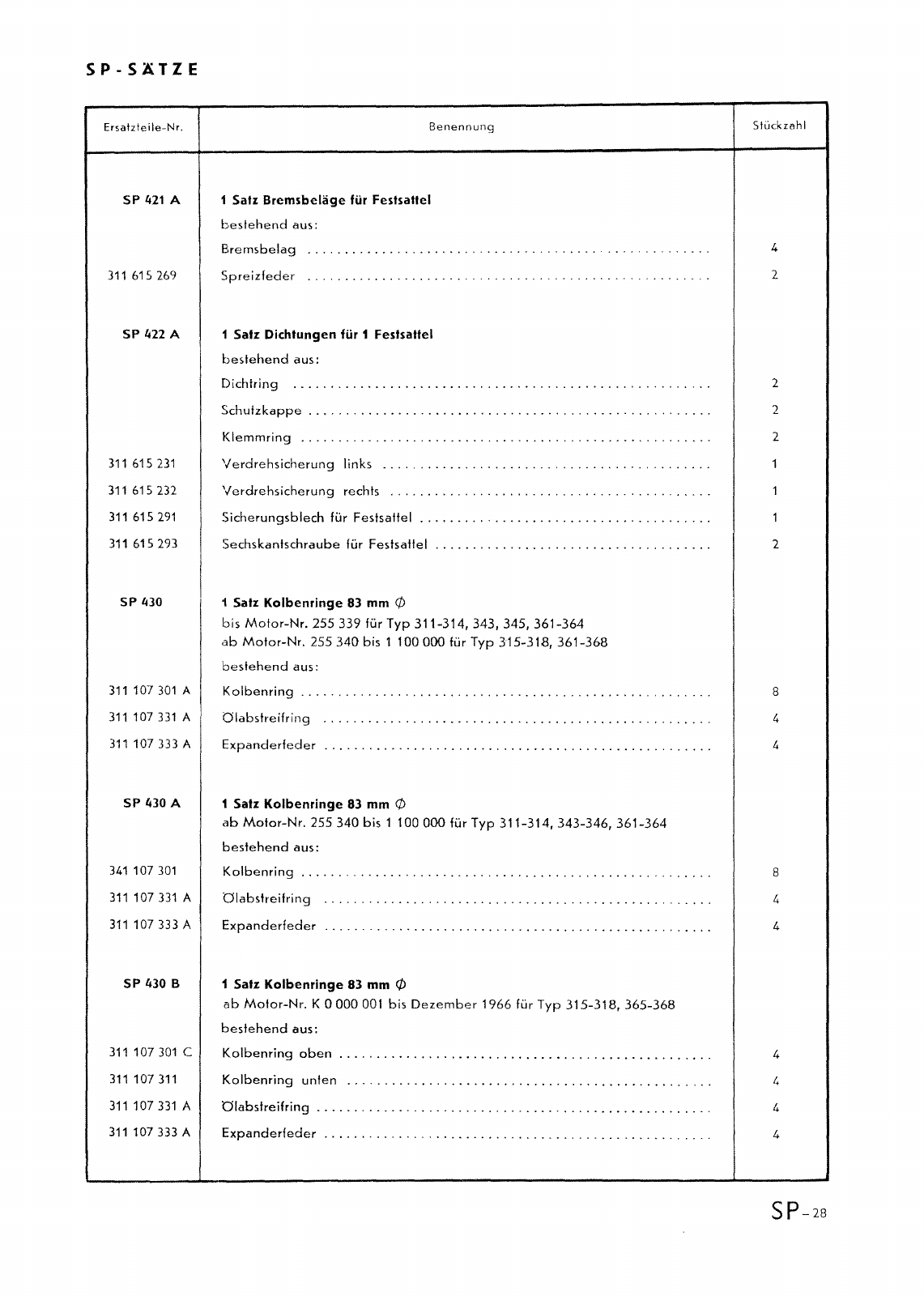Vorschau Typ 3 (VW 1500 1600) Seite 705