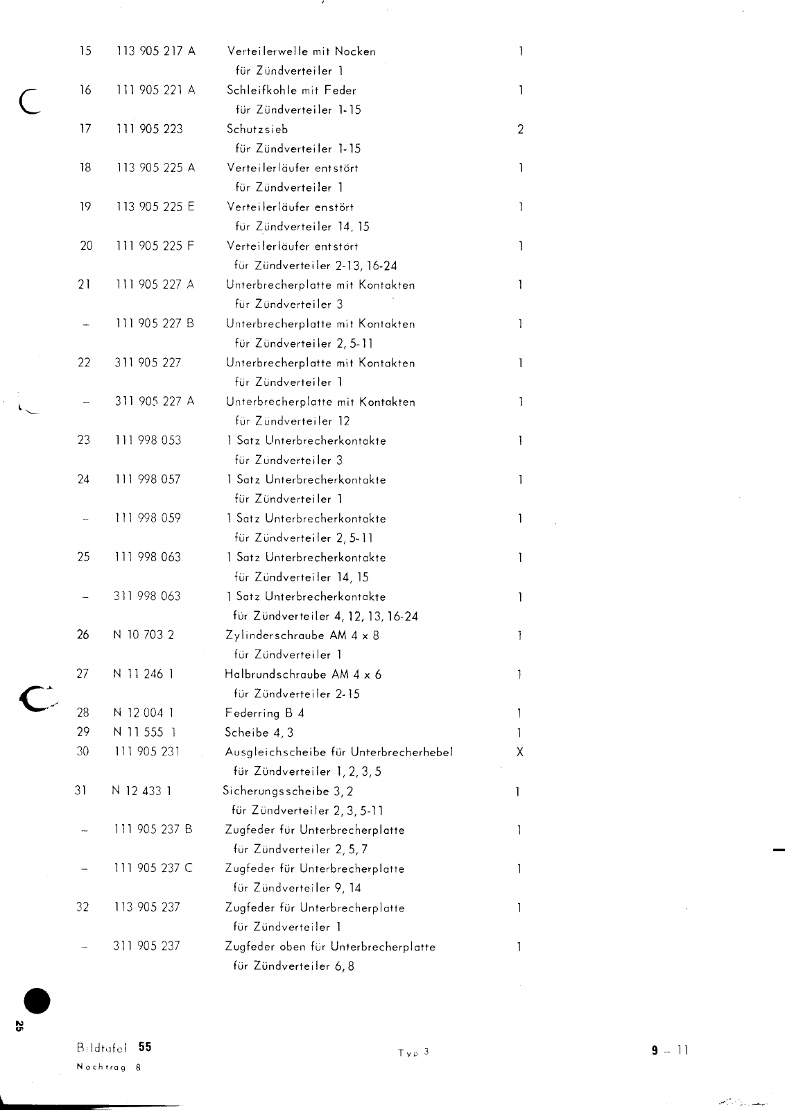 Vorschau Typ 3 (VW 1500 1600) Seite 594
