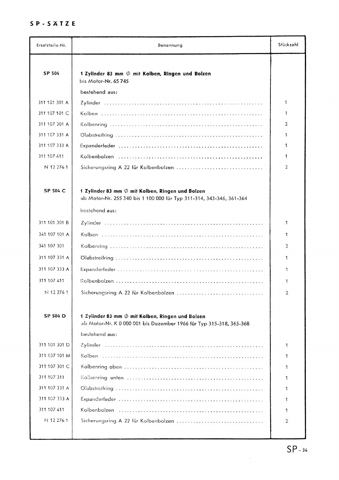 Vorschau Typ 3 (VW 1500 1600) Seite 711