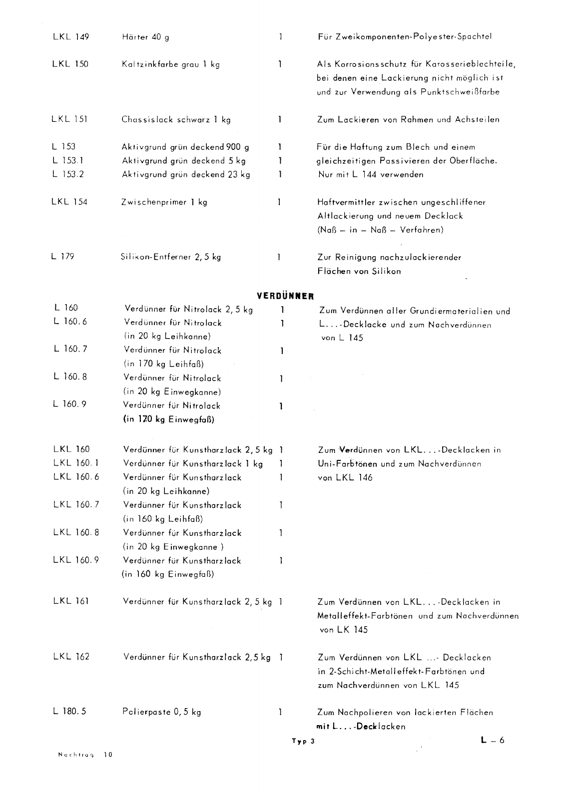 Vorschau Typ 3 (VW 1500 1600) Seite 726