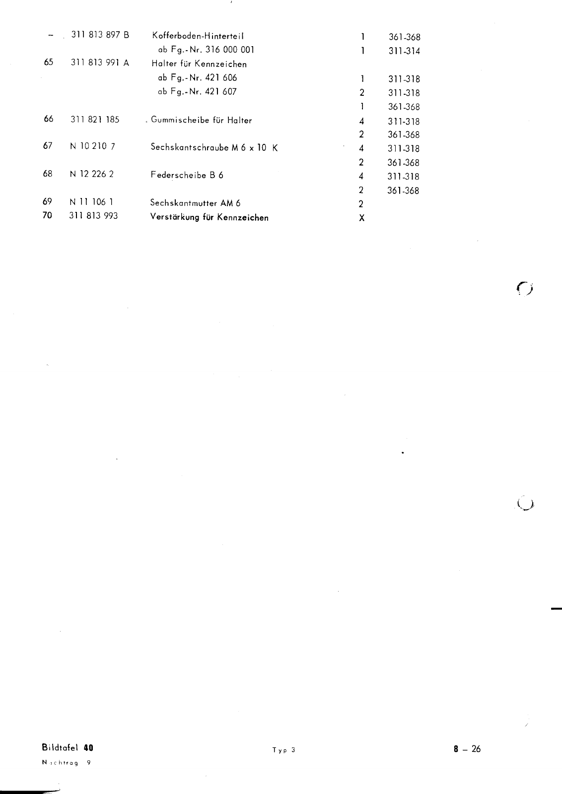 Vorschau Typ 3 (VW 1500 1600) Seite 389