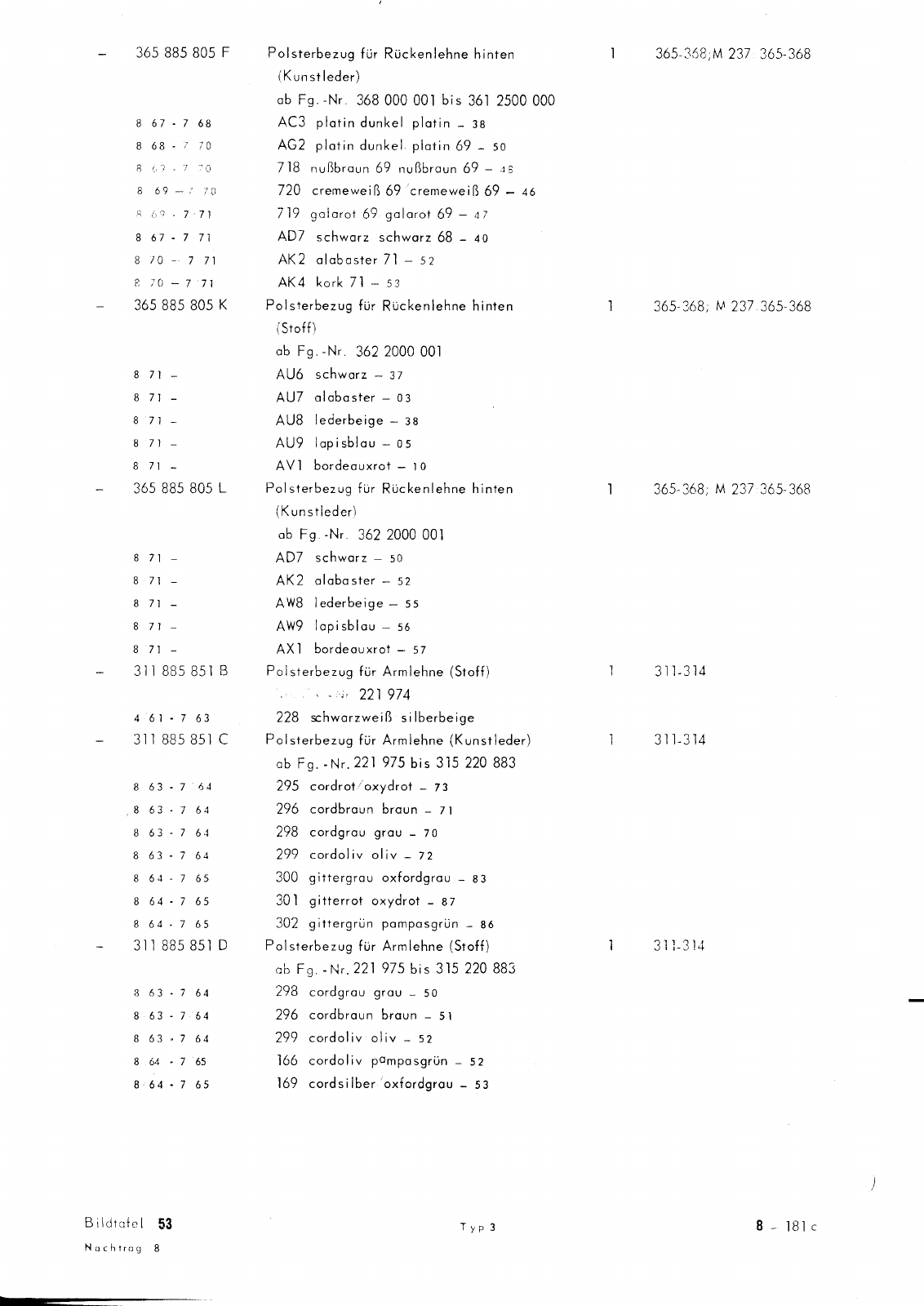 Vorschau Typ 3 (VW 1500 1600) Seite 564