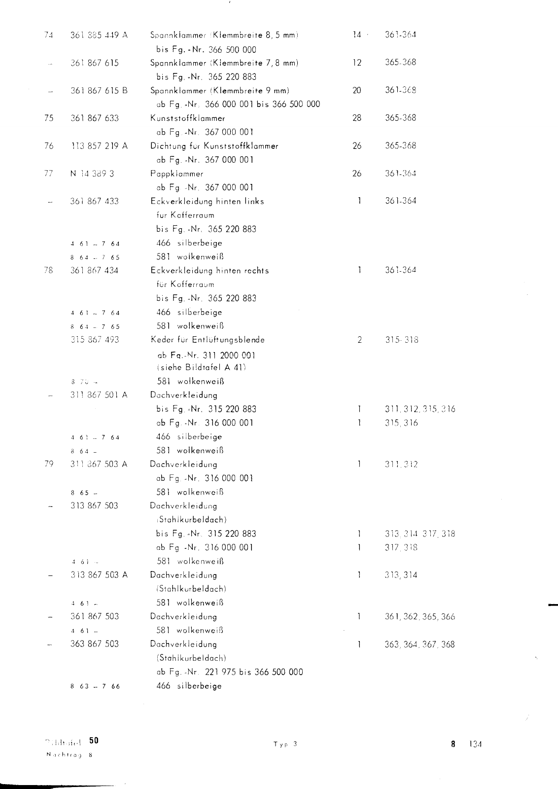 Vorschau Typ 3 (VW 1500 1600) Seite 513