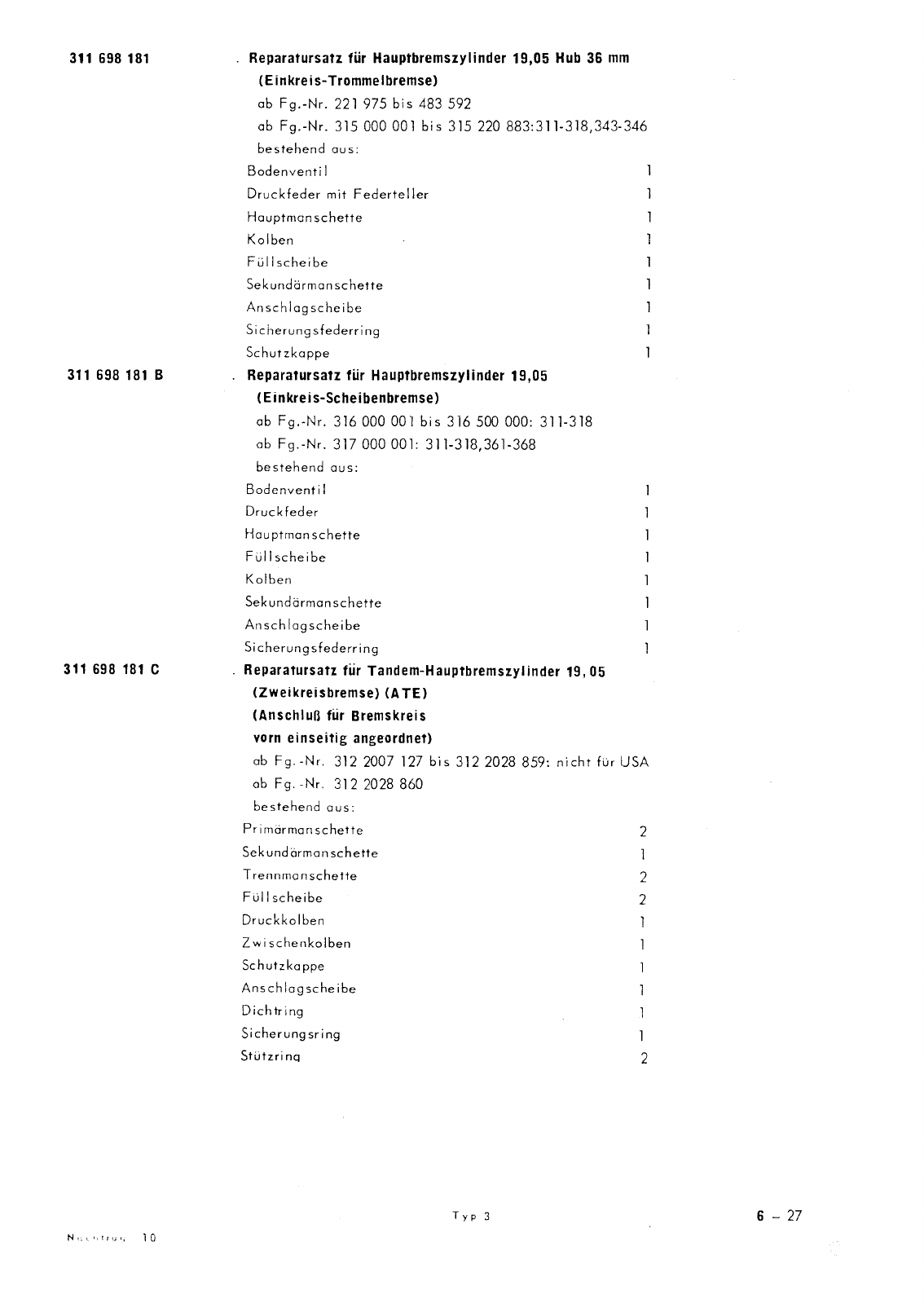 Vorschau Typ 3 (VW 1500 1600) Seite 326