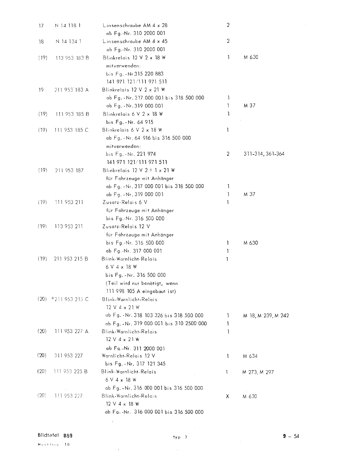 Vorschau Typ 3 (VW 1500 1600) Seite 632