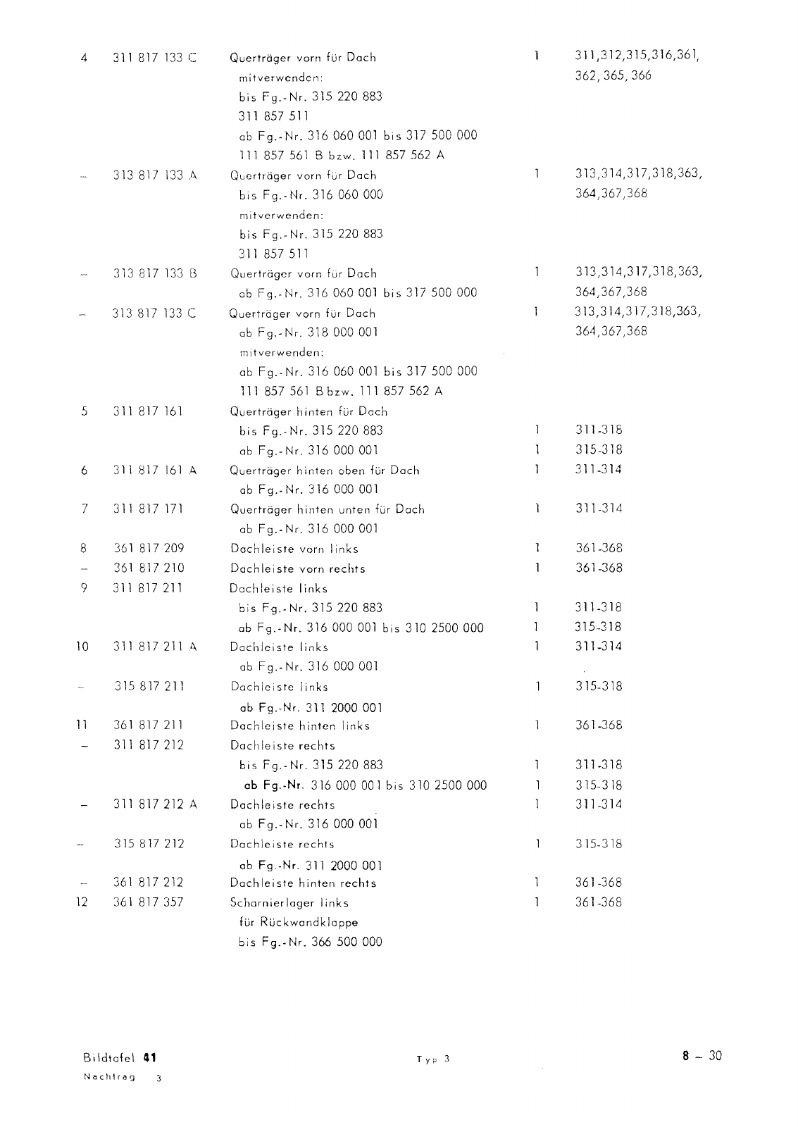 Vorschau Typ 3 (VW 1500 1600) Seite 392
