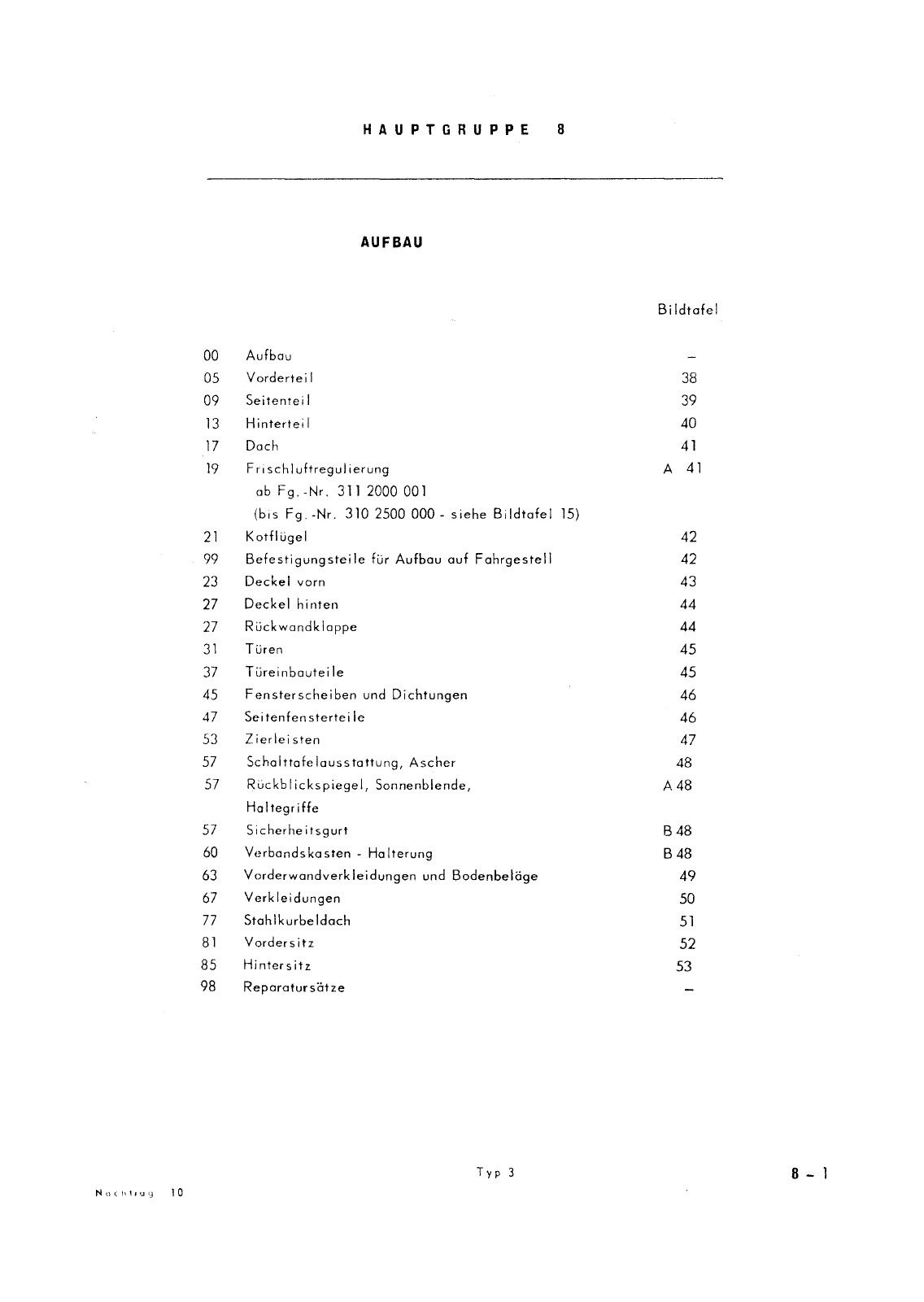 Vorschau Typ 3 (VW 1500 1600) Seite 362