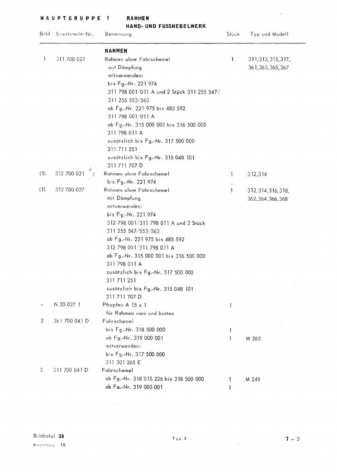 Vorschau Typ 3 (VW 1500 1600) Seite 334