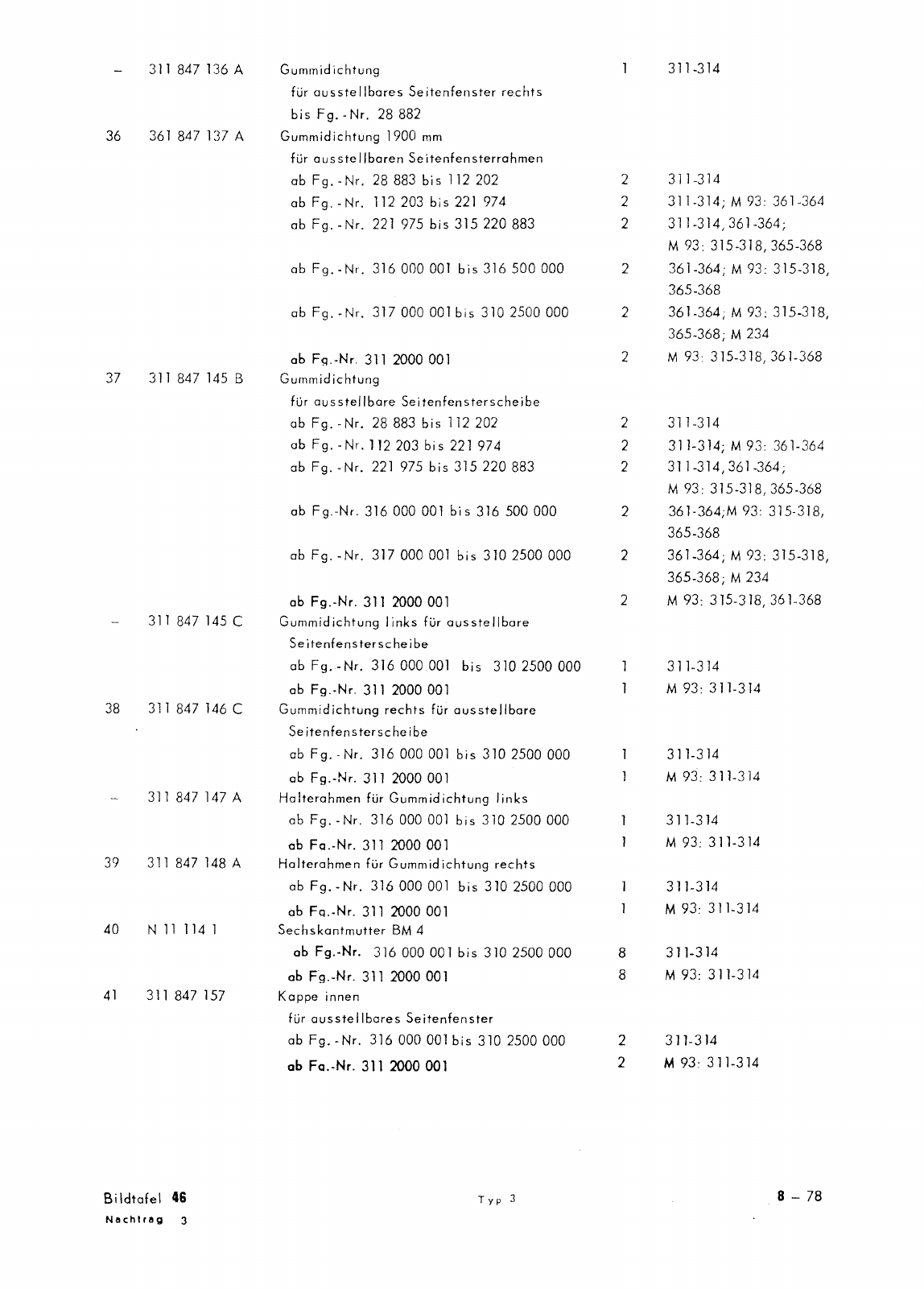 Vorschau Typ 3 (VW 1500 1600) Seite 448