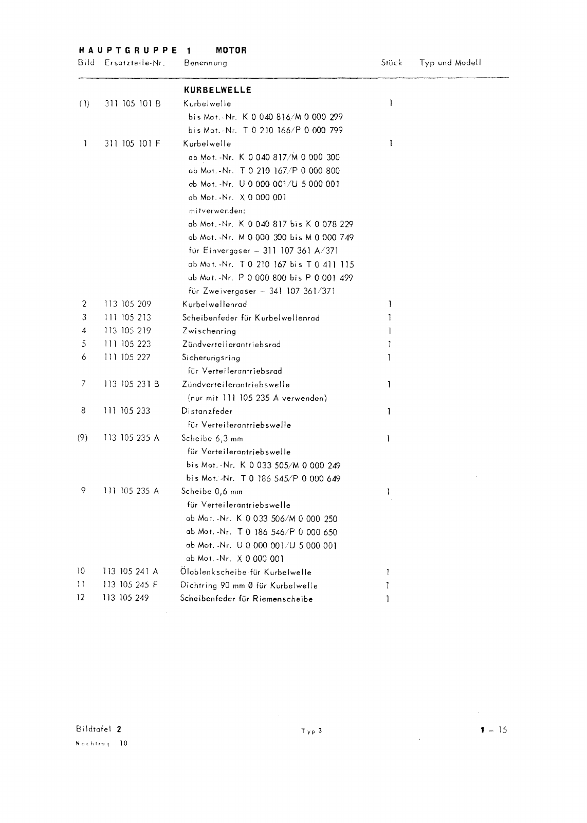 Vorschau Typ 3 (VW 1500 1600) Seite 41