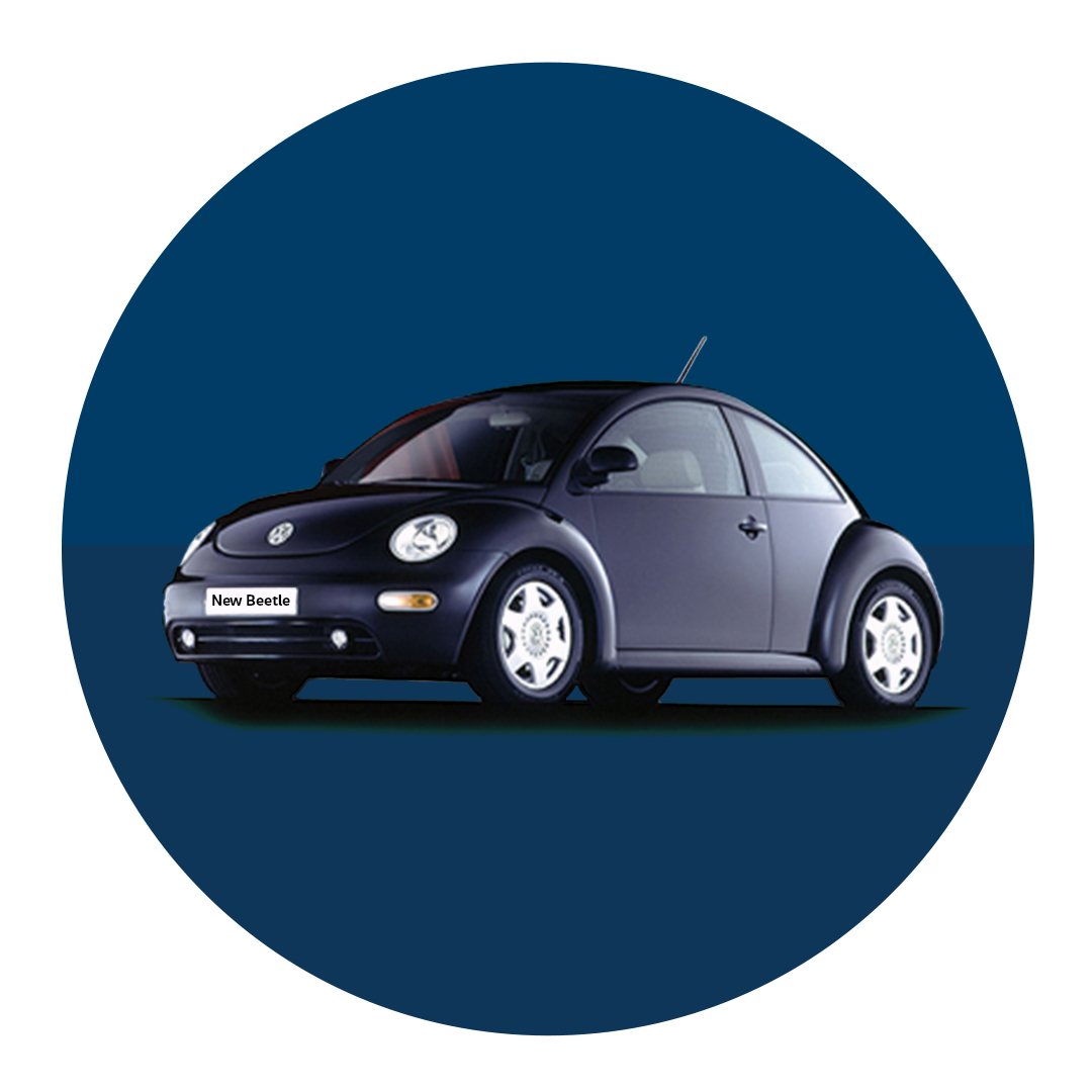 VW New Beetle - Modellkategorie