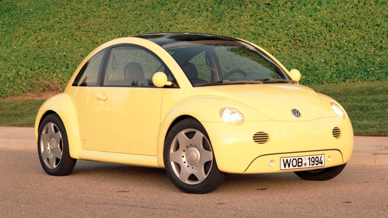 Die erste Concept Studie des VW New Beetle von 1994.