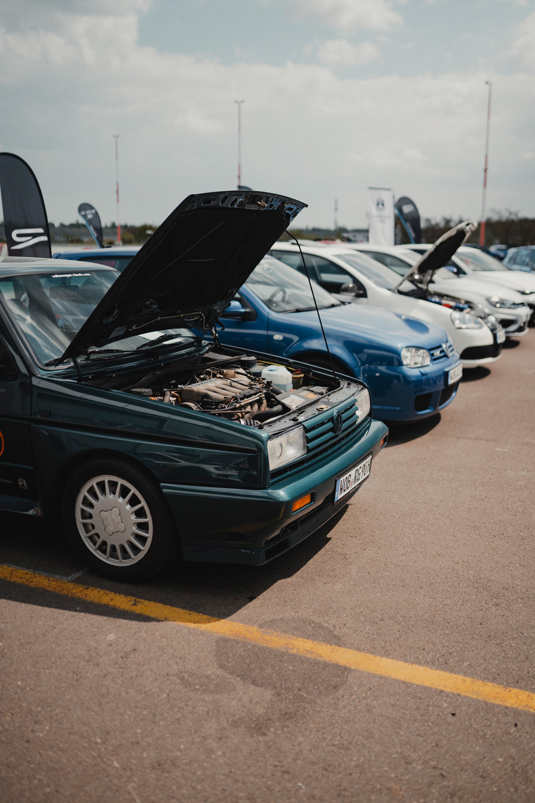 Volkswagen R&Cofee 2024 meets VW Classic Parts. Ein Event voller spannender, sportlicher und lustiger Aktionen rund um die R-Modelle von VW. 