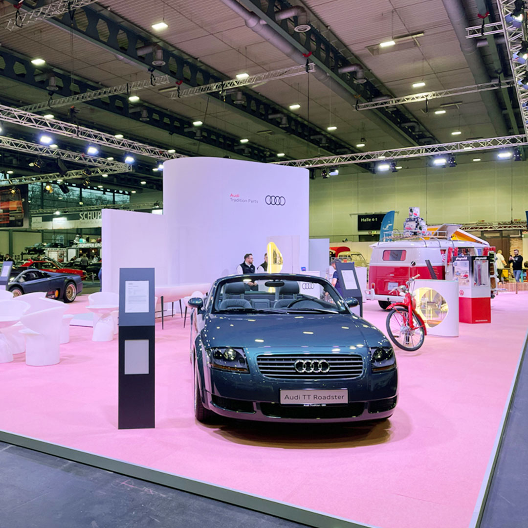 Unser Gemeinschaftsstand auf der Bremen Classic Motorshow 2023.