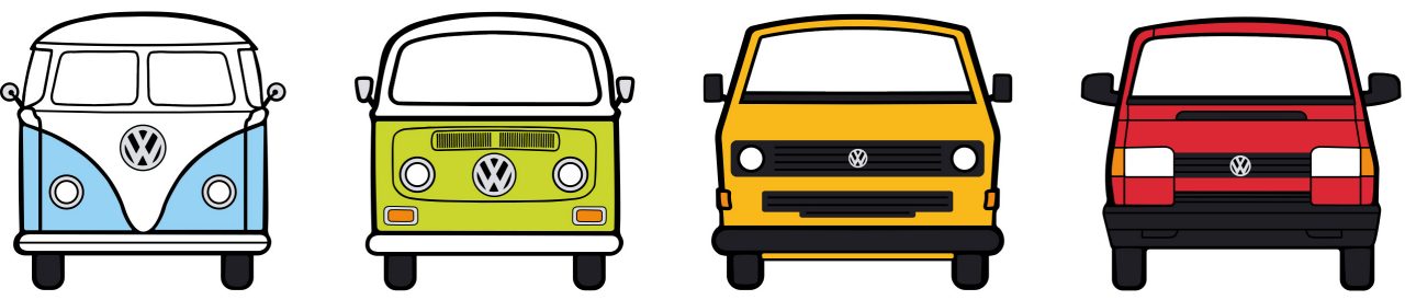 Volkswagen Classic Parts - Bulli Generationen