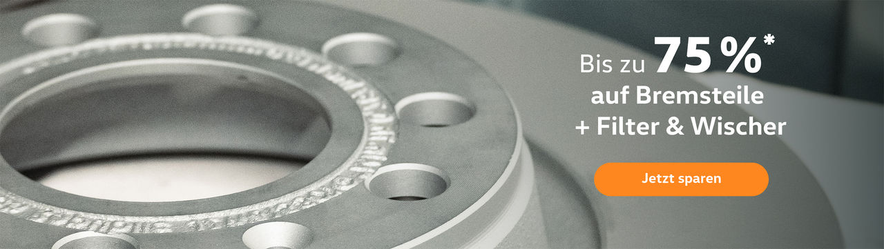 VW Classic Parts - Bis zu 75 %* Rabatt auf Verschleißteile