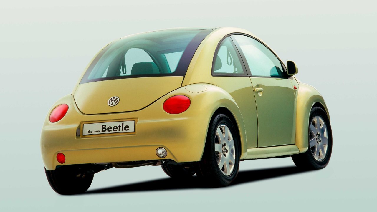 The New Beetle von 1996 war auf der Detroit Motor Show zu sehen.