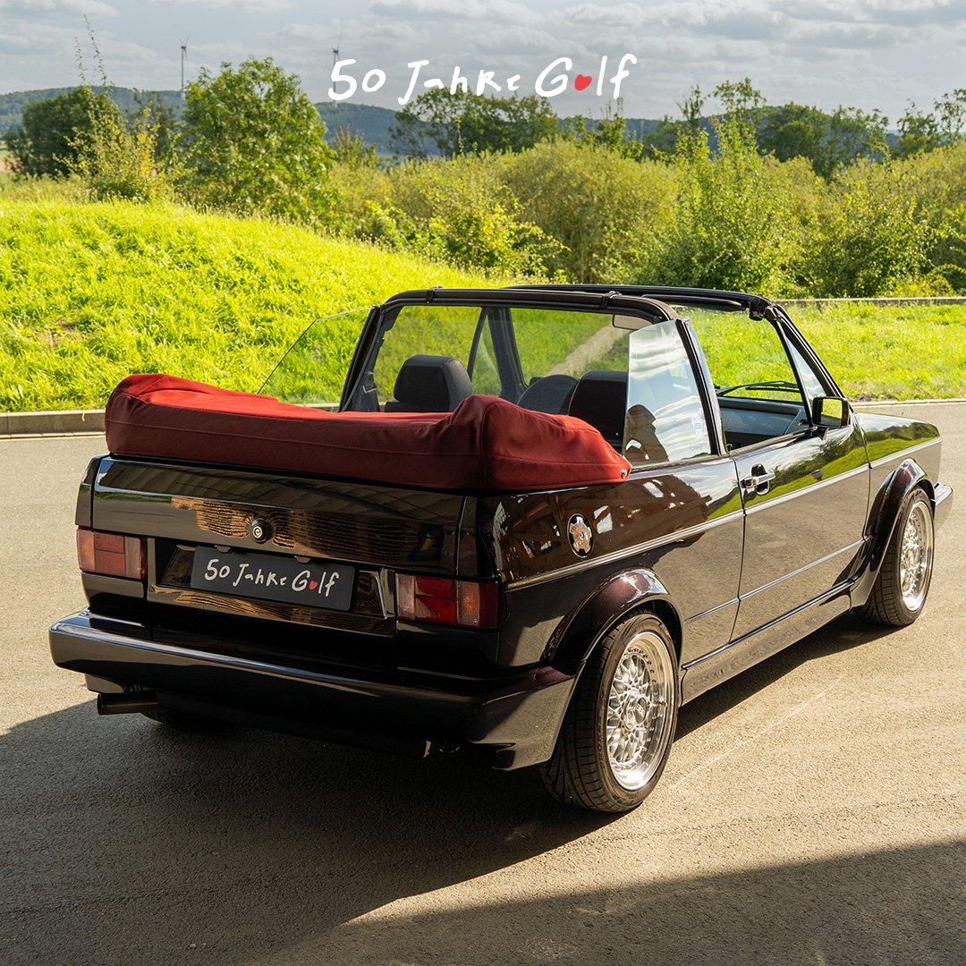 50 Jahre VW Golf - Golf 1 Cabrio