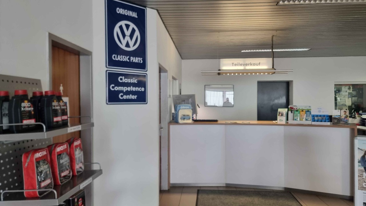Jetzt Ihr- VW Classic Parts Classic Competence Center in Ihrer Region finden .