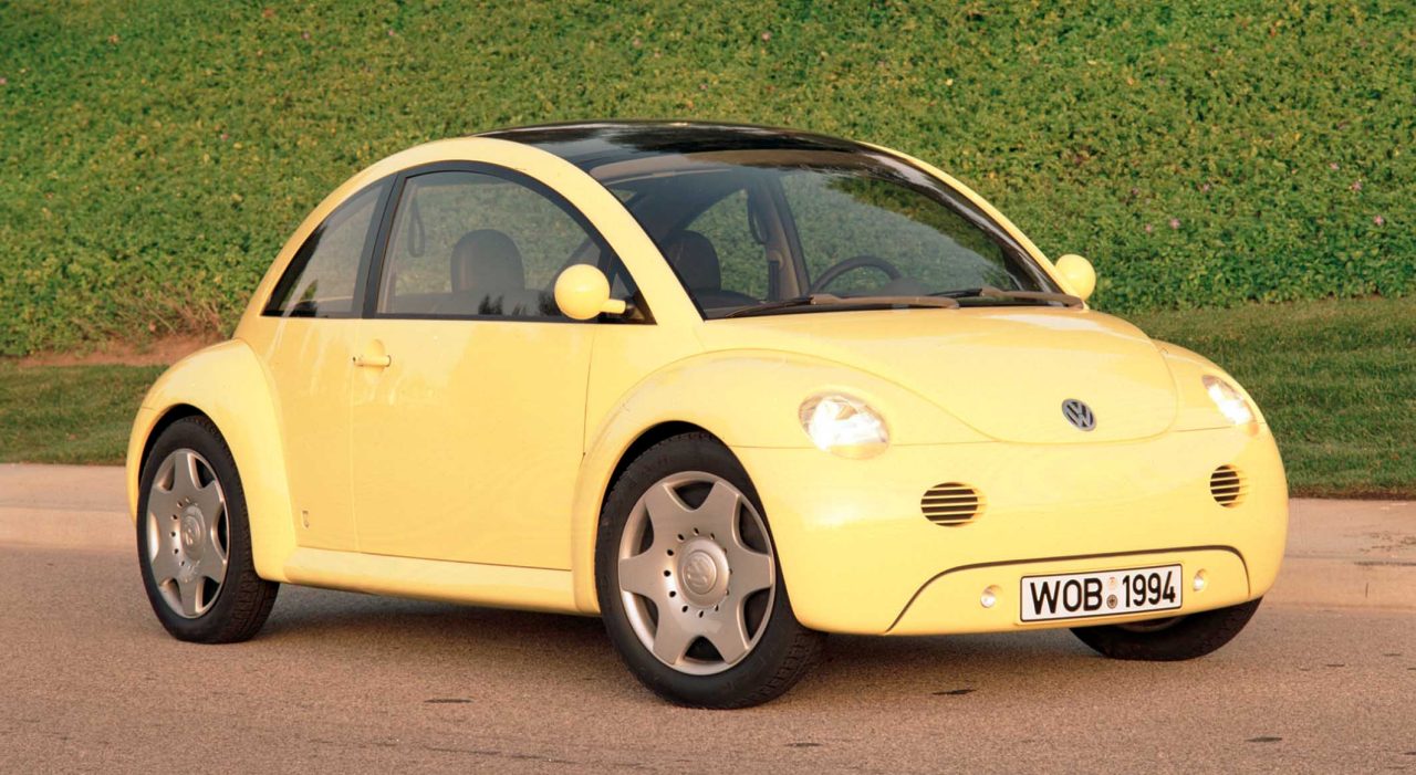 The first concept study of the VW New Beetle from 1994.