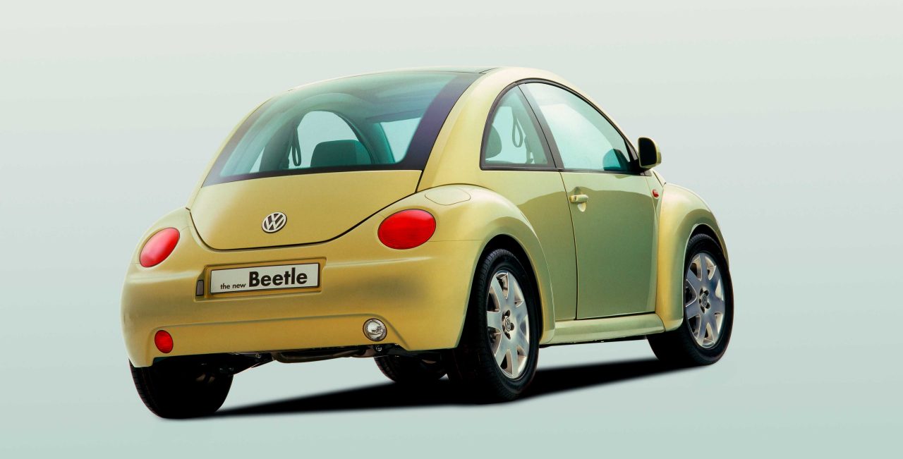 The New Beetle from 1996 was shown at the Detroit Motor Show.