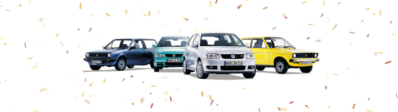 Wir feiern 50 Jahre VW Polo. Das ganze Jahr erwarten euch spannende Aktionen, Geschichten und Events. Erfahrt mehr dazu in unserem VW Classic Parts Online-Shop.
