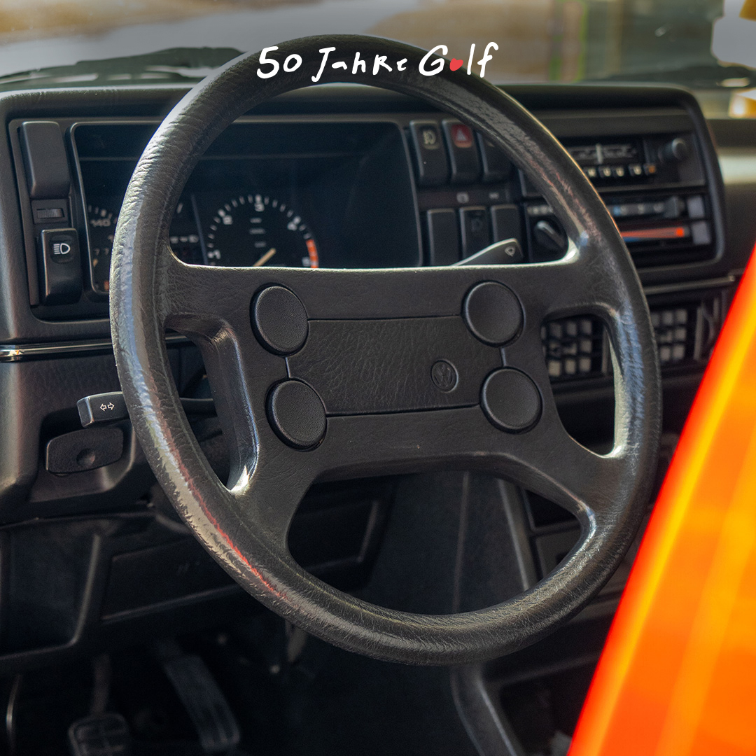 50 years of the VW Golf: The Golf Mk2 from 1984.